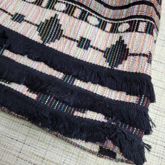 Topshop Fringe Aztec Print Pelmet Skirt 6 - Picture 2 of 7